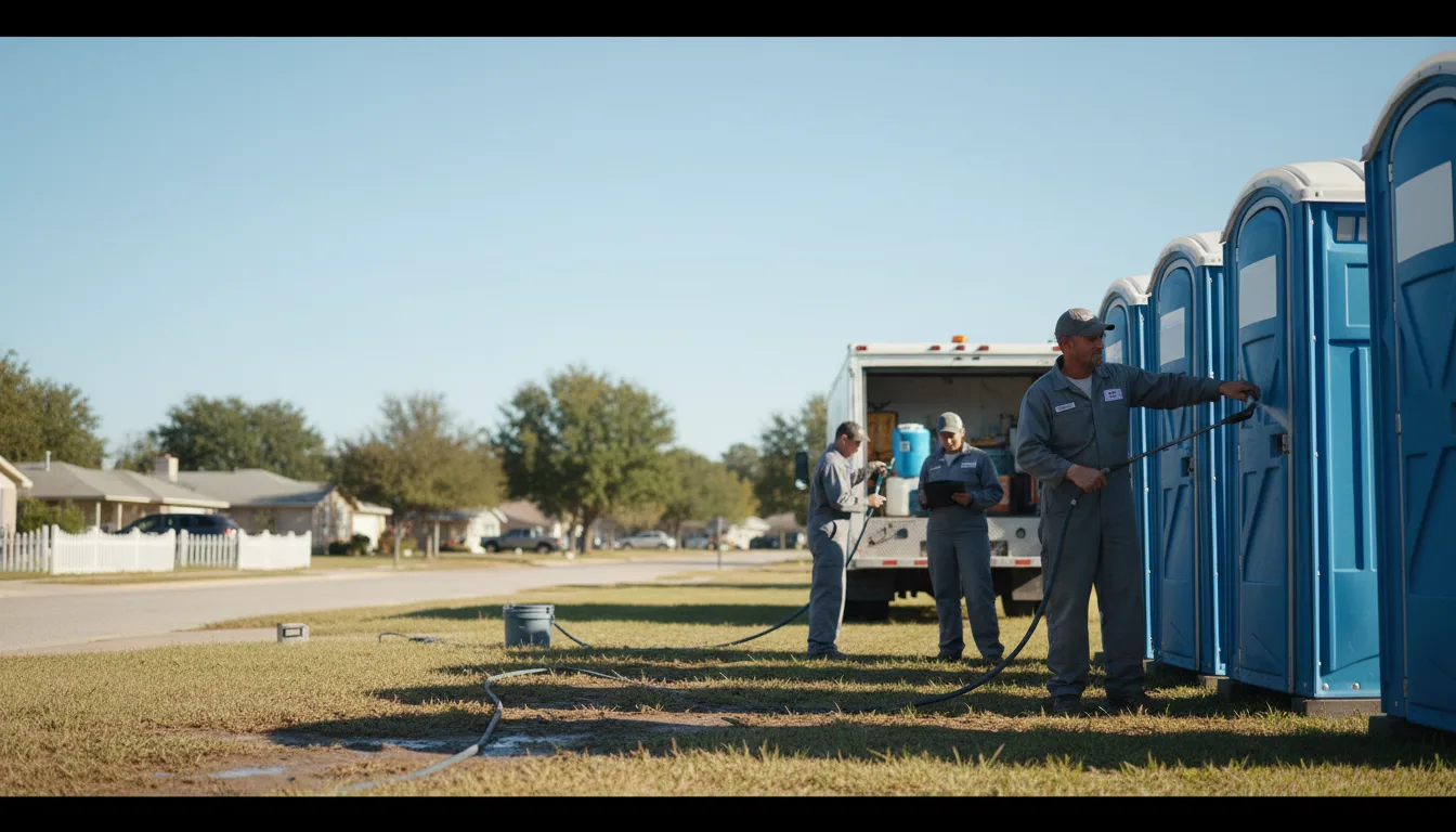 Long-Term Portable Toilet Rental in Dardanelle, AR near me